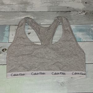 Calvin Klein Gray Bra sz Small
